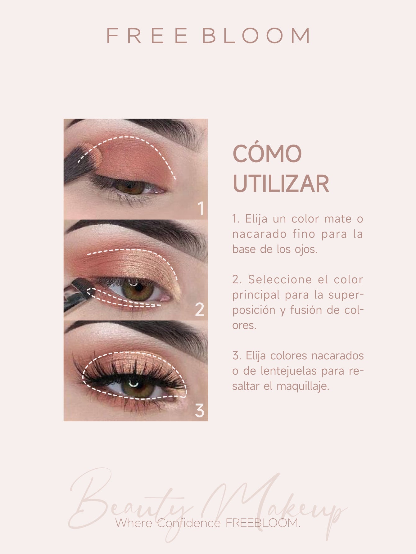 Sombra de ojos de 9 colores