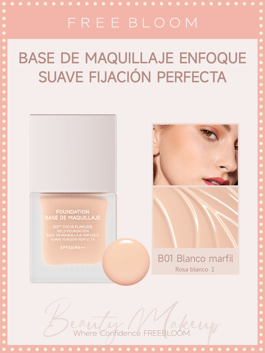 Free Bloom Base de maquillaje Enfoque suave Fijación perfecta