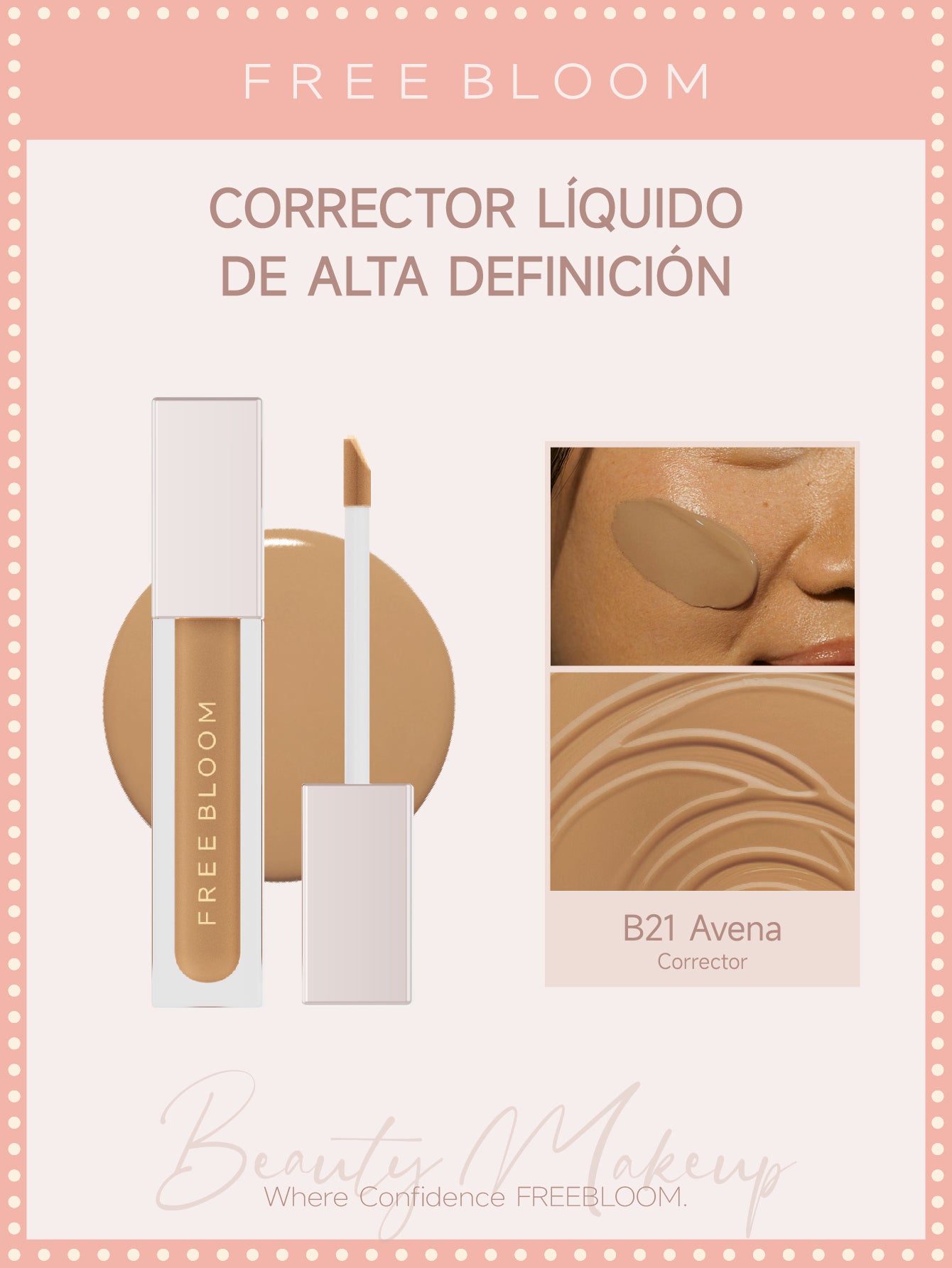 Free Bloom Corrector líquido de alta definición