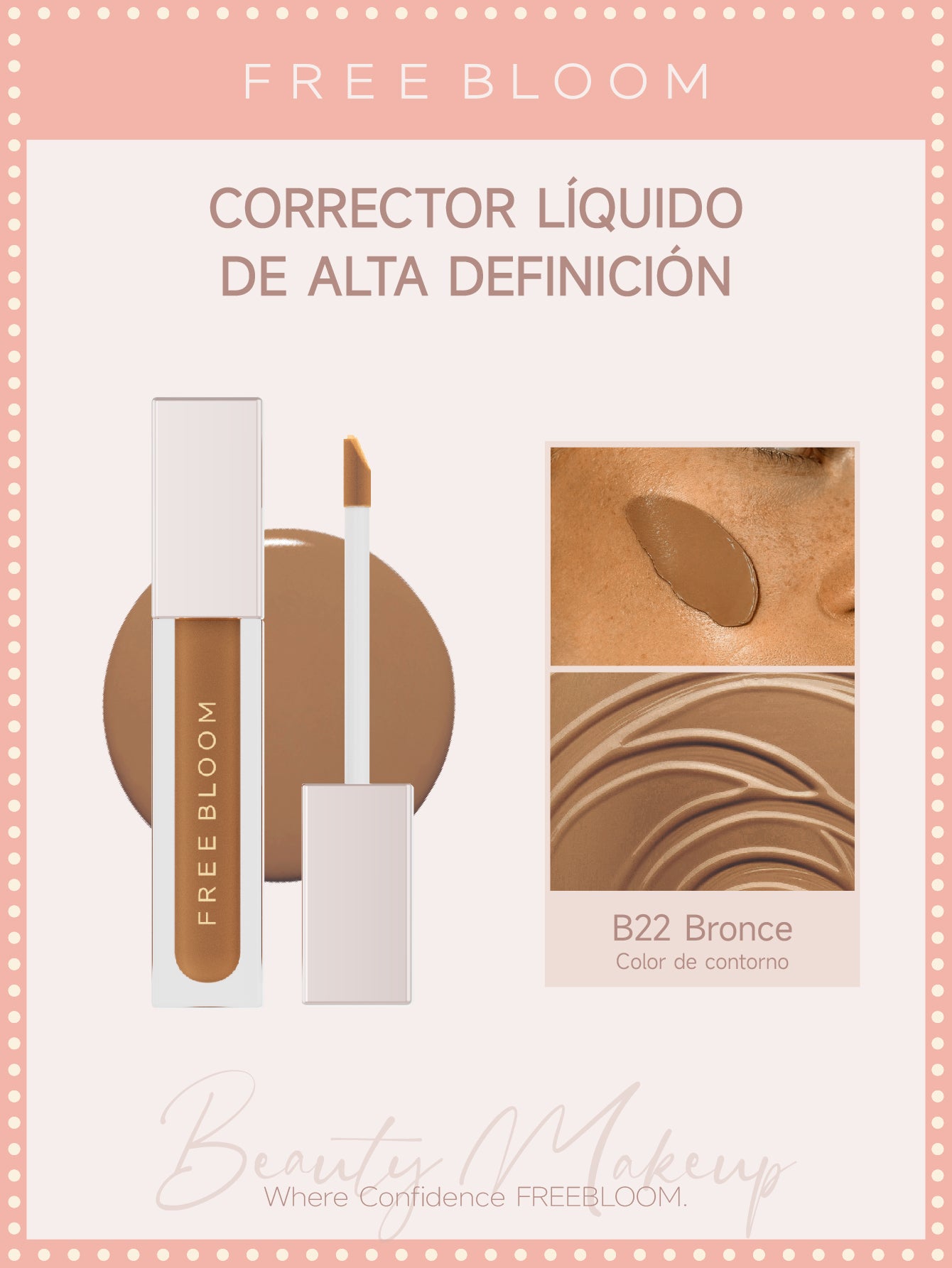 Free Bloom Corrector líquido de alta definición