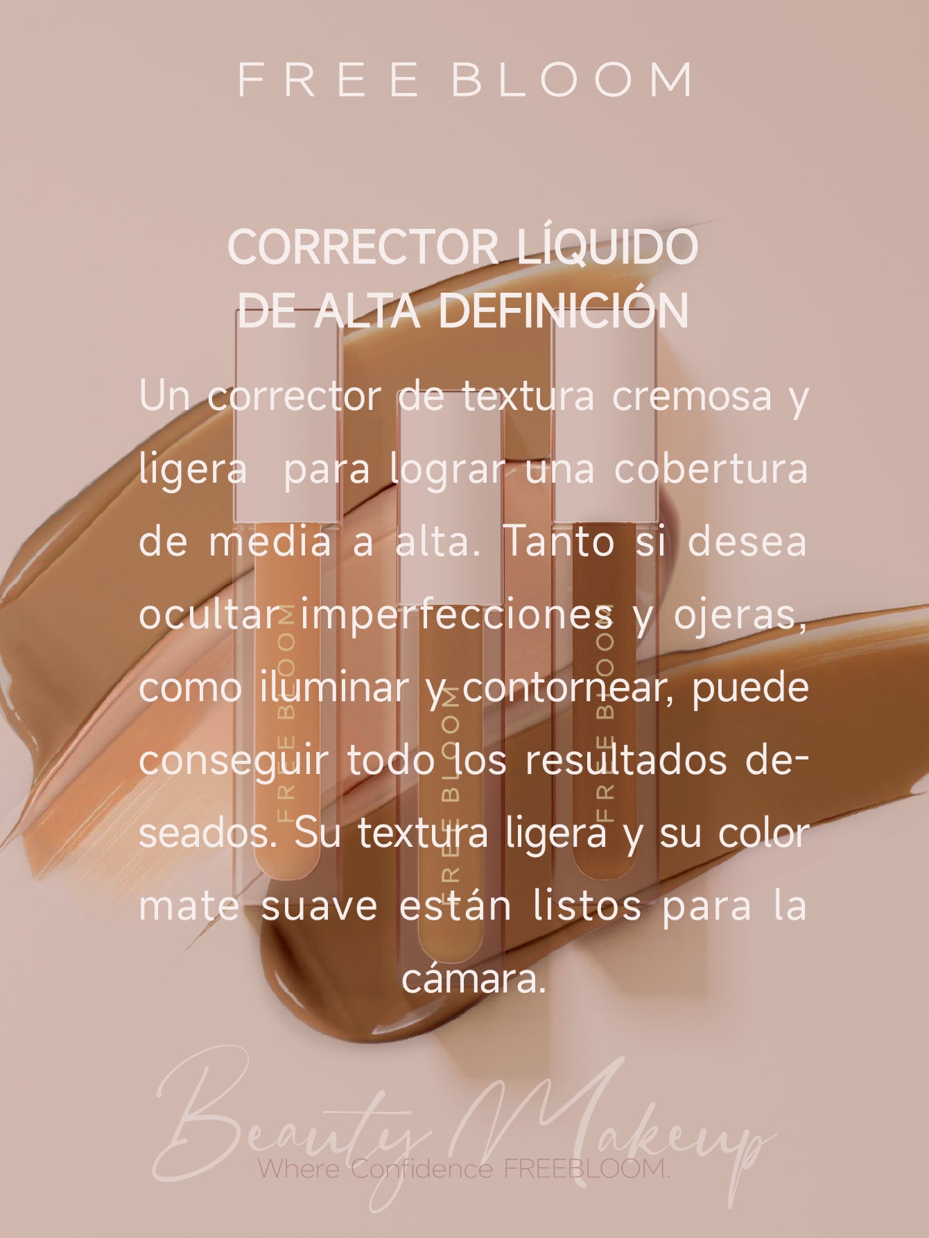 Free Bloom Corrector líquido de alta definición