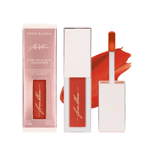 Glaseado de labios suave, mate y antiadherente