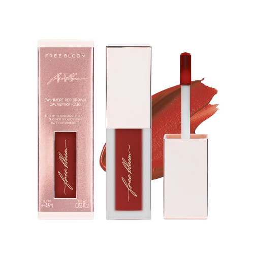 Glaseado de labios suave, mate y antiadherente